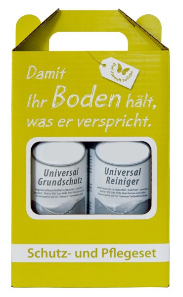 Universal Pflegeset (1 Liter Grundschutz + 1 Liter Reiniger)
